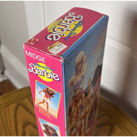 California Dream Barbie Doll Midge 1987 Red Hair 4442 Comic Book Vintage Mattel - Picture 10 of 16